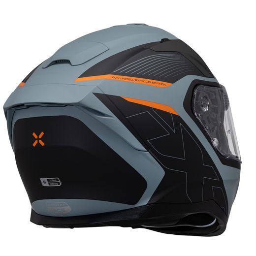 INTEGRÁLNA PRILBA IXS RAPID 2.0 GRAPHIC X1-330236 MATT EUCALYPTUS BLUE-COAL BLACK M