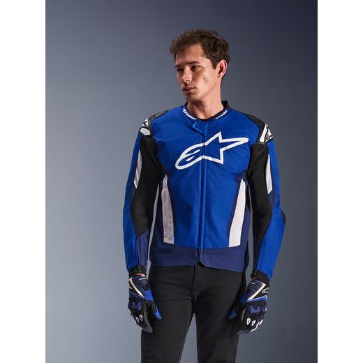 BUNDA T-GP AIR, ALPINESTARS (MODRÁ/BÍLÁ/ČERNÁ) 2026