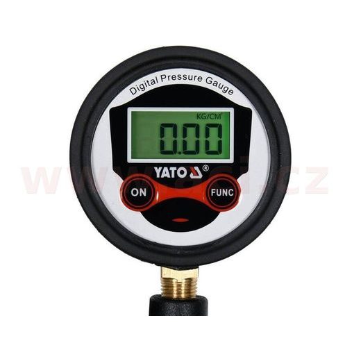 PLNIČ PNEU S DIGITÁLNÍM MANOMETREM 8 BAR YATO