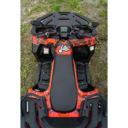 GRAPHIC STICKER KIT FOR SEGWAY AT5-L ORANGE