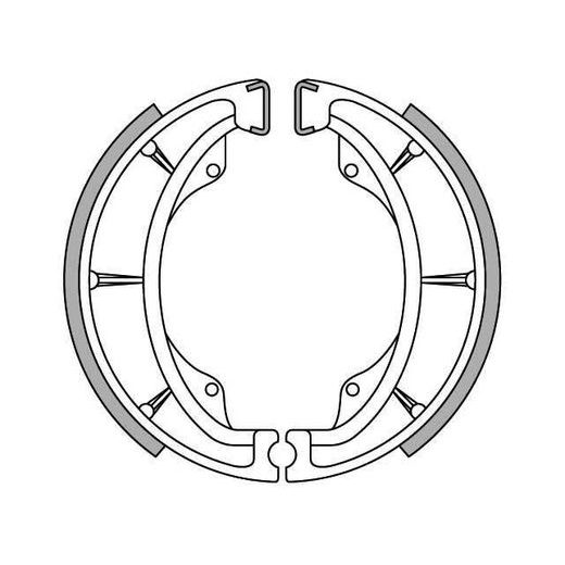 BRZDOVÉ OBLOŽENIE, NEWFREN (ŠTANDARDNÉ MATERIÁL) 2 KS V BALENIE