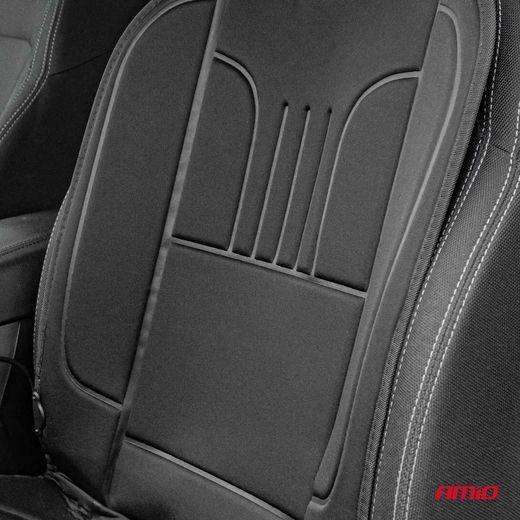 VYHŘÍVANÝ POTAH SEDAČKY, 2 STUPŇOVÁ REGULACE TEPLOTY, NAPÁJENÍ 12V (PŘIPOJENÍ DO ZAPALOVAČE) ČERNÝ