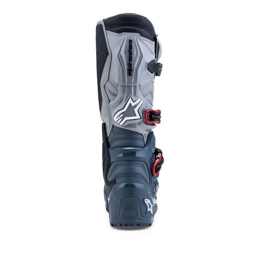 TOPÁNKY TECH 7 ENDURO DRYSTAR, ALPINESTARS (TMAVO ŠEDÁ/SVĚTLE ŠEDÁ/ČERVENÁ) 2027
