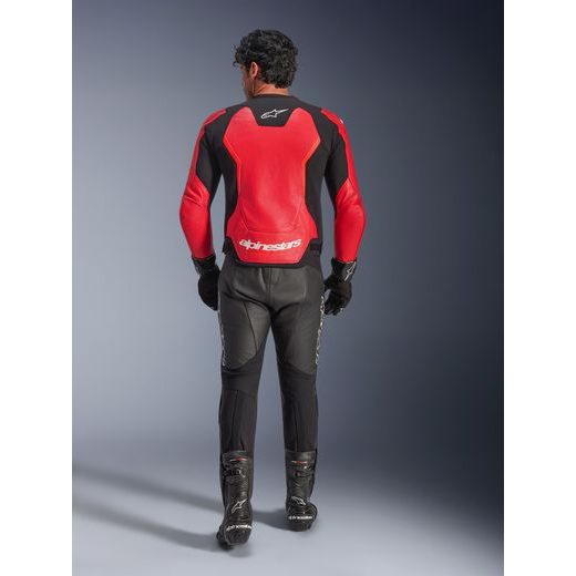 BUNDA GP FORCE V2 AIRFLOW, ALPINESTARS (ČERVENÁ FLUO/ČERNÁ/BÍLÁ) 2026
