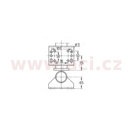 KOLEČKO OPĚRNÉ AUTOMAT. KNOTT ATK60 200X60 250 KG ORIGINÁL