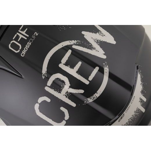 PRILBA CROSS CUP 2 CREW, CASSIDA (ČIERNA MATNÁ/PÍSKOVÁ) 2026