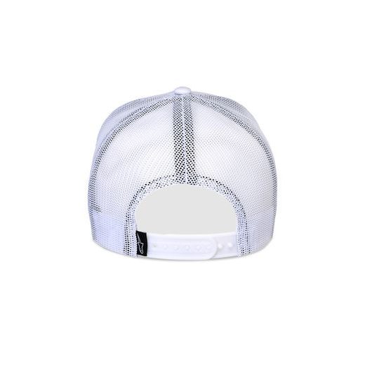 ŠILTOVKA FLAG SNAP HAT, ALPINESTARS (BÍLÁ/BÍLÁ)