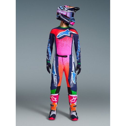 DRES SUPERTECH LIMITOVANÁ EDÍCIA RECORDS, ALPINESTARS (ŠEDÁ/MULTICOLOR) 2026