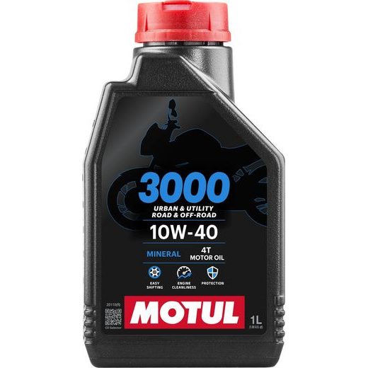 MOTUL 3000 10W40 4T, 1 L