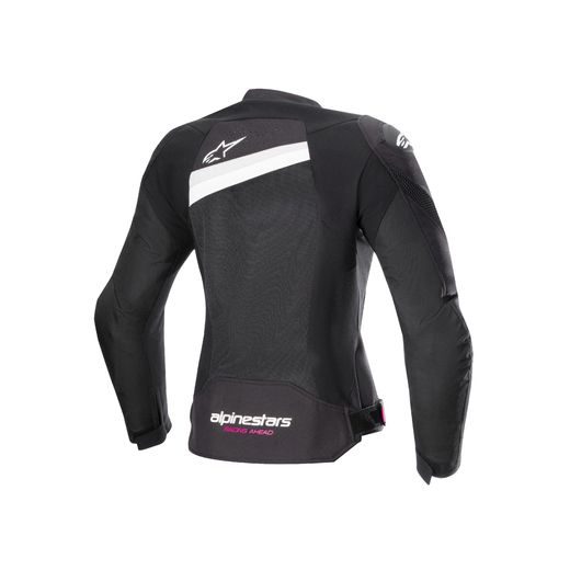 BUNDA STELLA T-GP PLUS R 4 AIRFLOW, ALPINESTARS, DÁMSKA (ČERNÁ/BÍLÁ) 2026