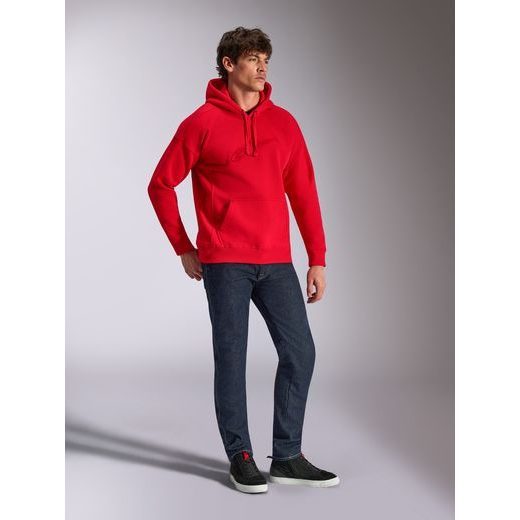 MIKINA EMERGENT OVERSIZED HOODIE, ALPINESTARS (ČERVENÁ)