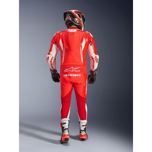 JEDNODIELNA KOMBINÉZA GP TECH V5, ALPINESTARS (ČERVENÁ FLUO/ČERVENÁ/BÍLÁ) 2026
