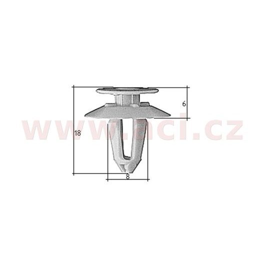 PLASTOVÁ PŘÍCHYTKA (SADA 10 KS)