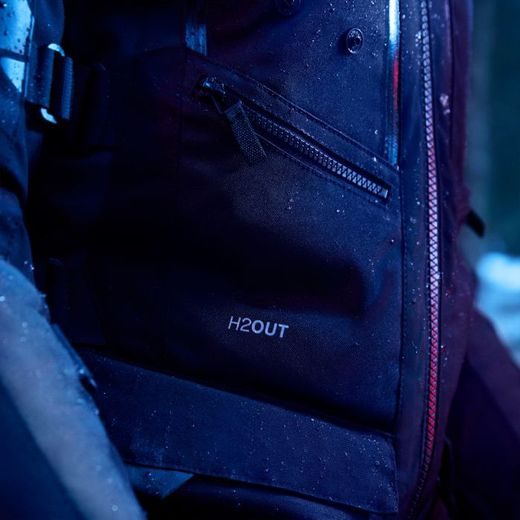 BUNDA 4SEASON EVO, SPIDI (ČERNÁ/TMAVÁ ZELENÁ)