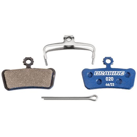 BRZDOVÉ DESTIČKY PRO SYSTÉMY SRAM GUIDE, BRAKING (SMĚS RACE WORLD CUP) 2 KS V BALENÍ