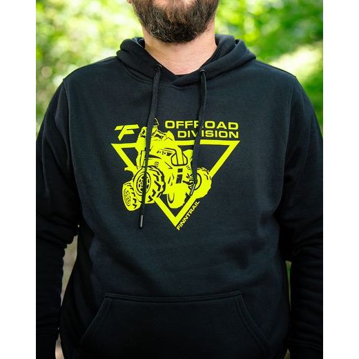 FINNTRAIL HOODY ATV BLACKYELLOW