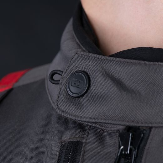 BUNDA ROCKLAND DRY2DRY™, OXFORD ADVANCED (ŠEDÁ/ČERNÁ/ČERVENÁ)