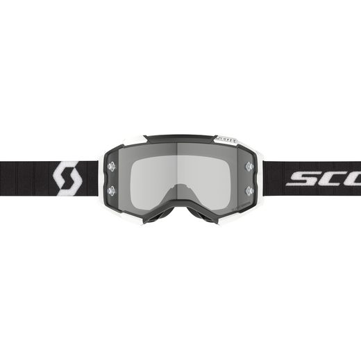 SCOTT BRÝLE FURY LS BLACK/WHITE LIGHT SENSITIVE GREY WORKS