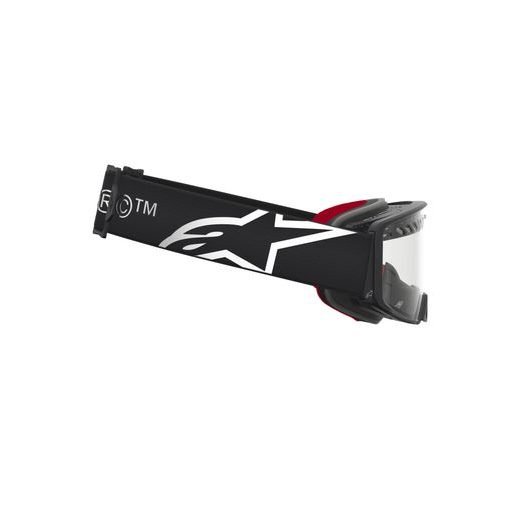 OKULIARE SUPERTECH DURA AIR FLUID, ALPINESTARS (ČERNÁ/STŘÍBRNÁ, ČÍRE PLEXI) 2027