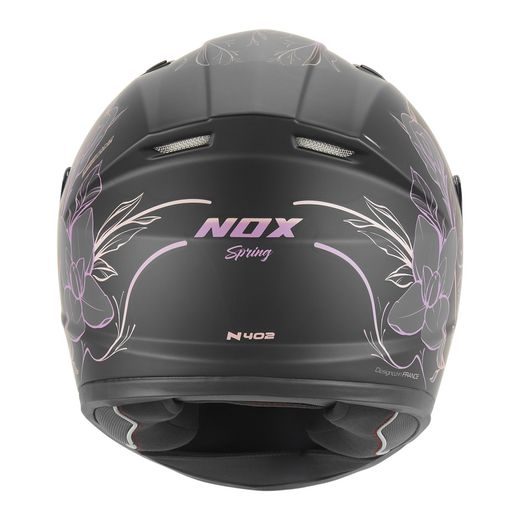 PRILBA N731 SPRING, NOX, DETSKÁ (ČIERNA MATNÁ, RUŽOVÁ) 2026