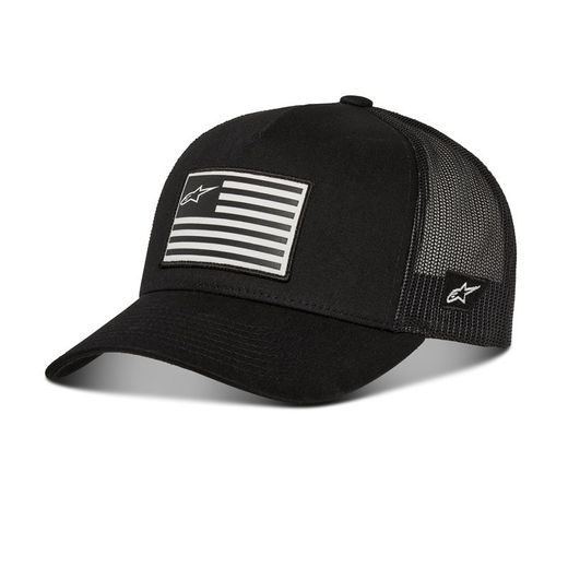 ŠILTOVKA FLAG SNAP HAT, ALPINESTARS (ČIERNA)