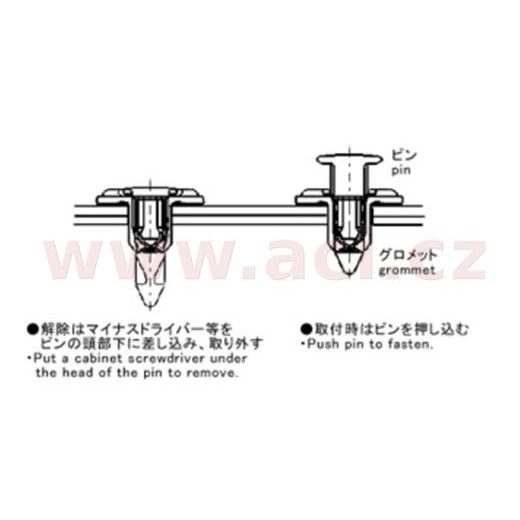 PLASTOVÁ PRÍCHYTKA, TOURMAX (SADA 10 KS)
