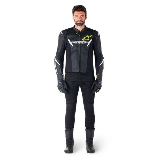 BUNDA FASTER 3 AIRFLOW, ALPINESTARS (ČERNÁ/BÍLÁ/ŽLUTÁ FLUO) 2026