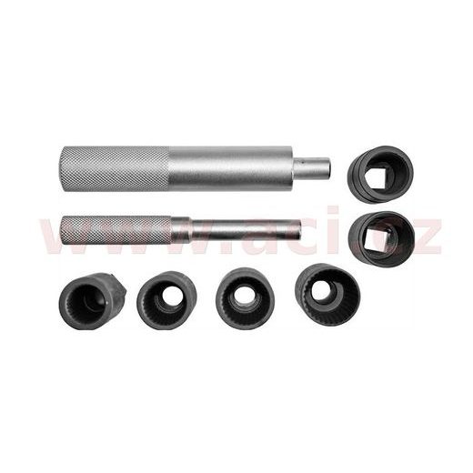 SADA PRO DEMONTÁŽ BEZPEČNOSTNÍCH ŠROUBŮ UNIVERZÁL, 8 KS