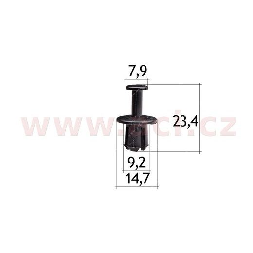 PLASTOVÝ NÝTEK (SADA 10 KS)
