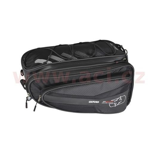 BOČNÉ BRAŠNE NA MOTOCYKEL P50R, OXFORD (ČIERNE, OBJEM 50 L, PÁR)