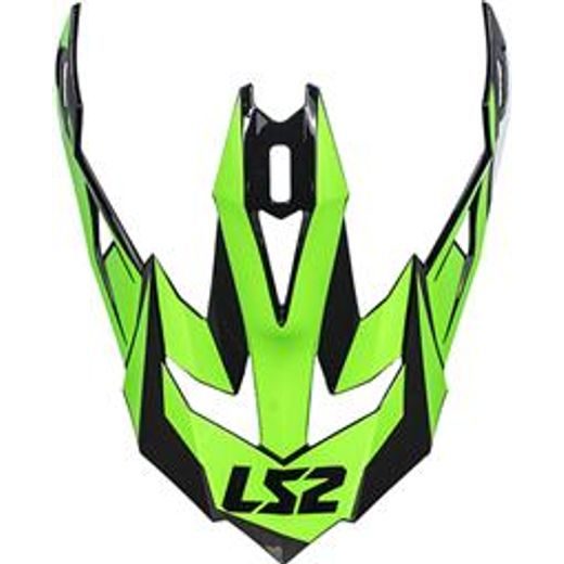 LS2 MX470 PEAK NIMBLE BLACK WHITE GREEN