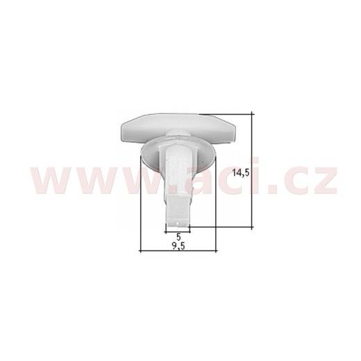 PLASTOVÁ PŘÍCHYTKA (SADA 5 KS)