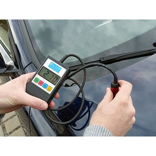 MĚŘIČ TLOUŠŤKY LAKU (OCEL, HLINÍK), ROZSAH 0-1990 ΜM, ROZLIŠENÍ 10 ΜM