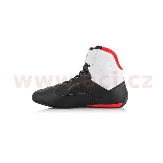 TOPÁNKY FASTER-3 RIDEKNIT, ALPINESTARS (ČERNÉ/BÍLÉ/ČERVENÉ) 2026