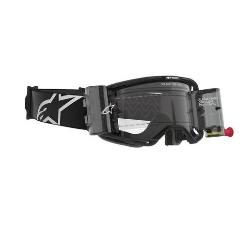 OKULIARE VISION 8 CORP ROLL-OFF WIDE VISION, ALPINESTARS (ČIERNA, ČÍRE PLEXI A ROLL-OFF SYSTÉM) 2026