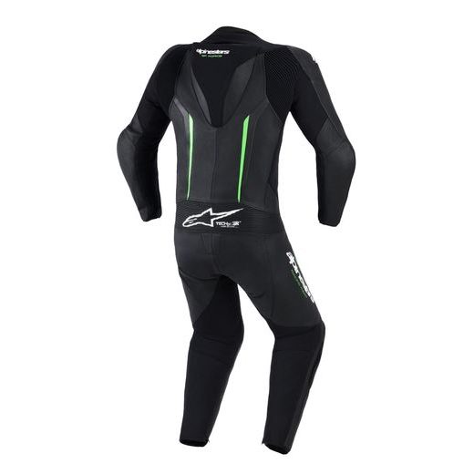 JEDNODIELNA KOMBINÉZA GP FORCE V2, ALPINESTARS (ČERNÁ/ZELENÁ) 2026