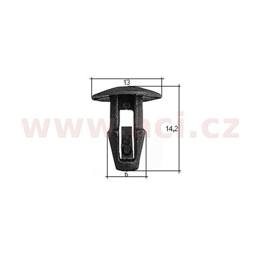 PLASTOVÁ PŘÍCHYTKA (SADA 10 KS)