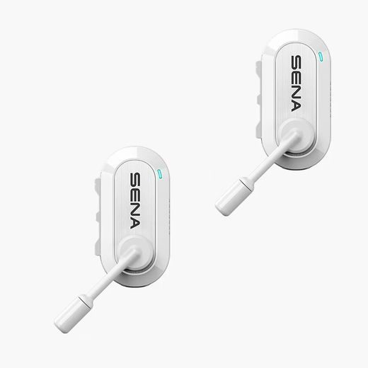 MESH HANDSFREE HEADSET BIKOM 20, SENA (BIELY, SADA 2 JEDNOTIEK)