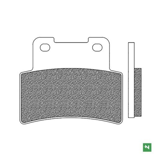 BRZDOVÉ DOŠTIČKY, NEWFREN (PREDNÉ - ZMES SCOOTER ELITE ORGANIC) 2 KS V BALENIE