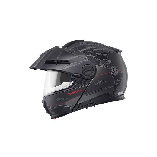 PRILBA SCHUBERTH E2 ATLAS MATT BLACK/RED