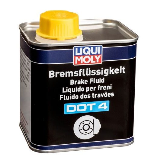 LIQUI MOLY BREMSFLRSSSIGKEIT DOT4 - BRZDOVÁ KVAPALINA DOT4, 500 ML