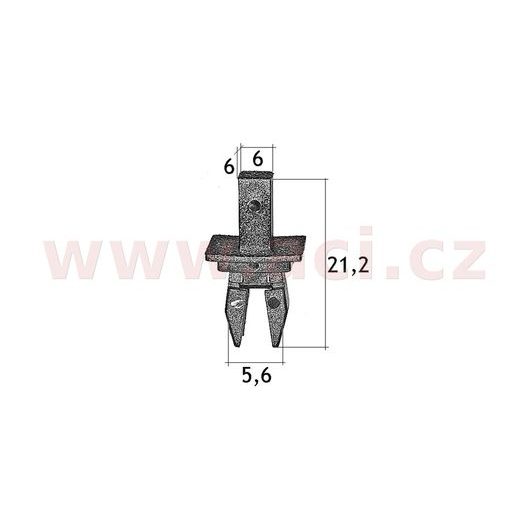 PLASTOVÝ NÝTEK (SADA 10 KS)