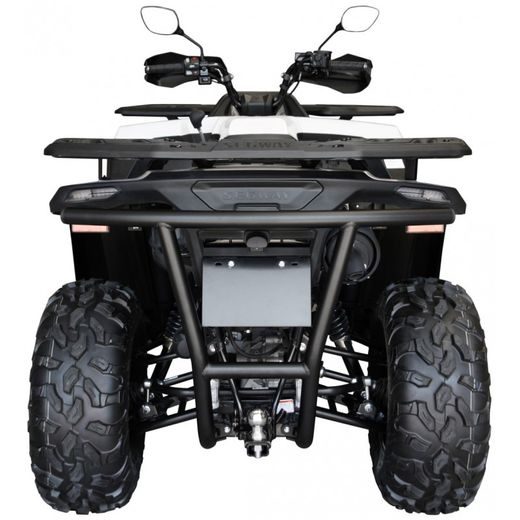 XRW REAR BUMPER ALU SX6 BLACK - SEGWAY SNARLER AT5 S / L