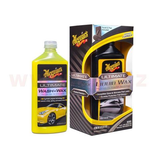 MEGUIAR'S ZÁKLADNÉ SADA AUTOKOSMETIKY PRE UMÝVANIE A OCHRANU LAKU ULTIMATE WASH &AMP; WAX KIT SADA