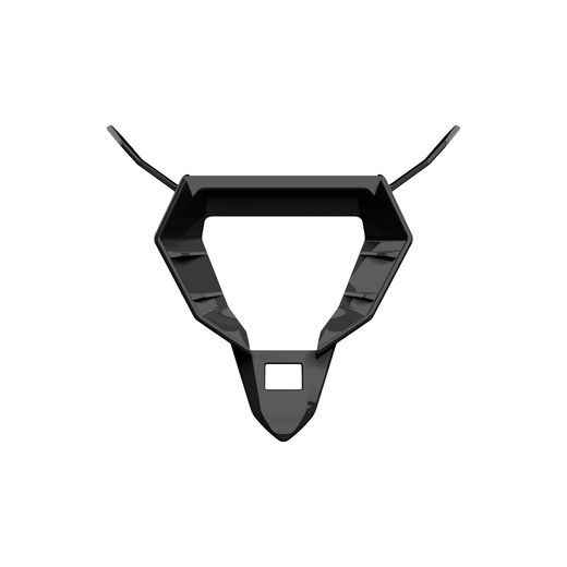 ZÁKLAD (RÁM) BRADOVÉ VENTILÁCIA PRE PRILBU TWIST 3, AIROH (ČIERNY LESKLÝ)