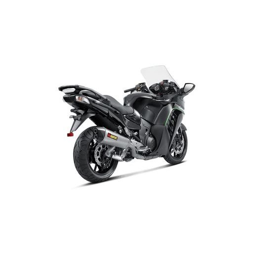 HOMOLOGOVANÁ VÝFUKOVÁ KONCOVKA, RAD SLIP-ON LINE (TITANIUM), AKRAPOVIČ