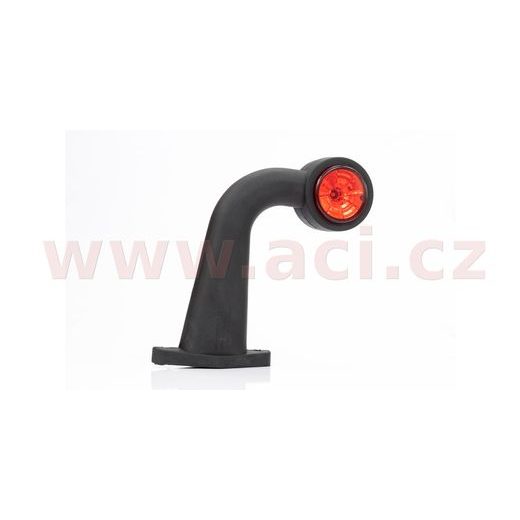 POZIČNÍ SVĚTLO LED (118X45 MM) KOMBINACE 2V1 S GUMOVÝM DRŽÁKEM, KABEL 0,5 M, L=P