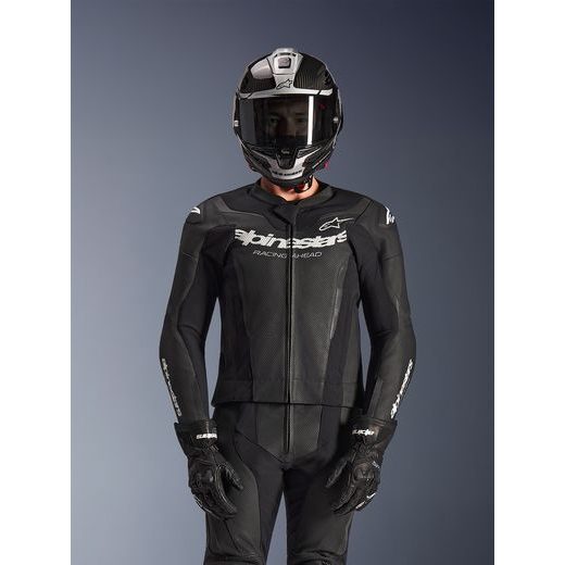 DVOJDIELNA KOMBINÉZA GP FORCE V2, ALPINESTARS (ČERNÁ/BÍLÁ) 2026