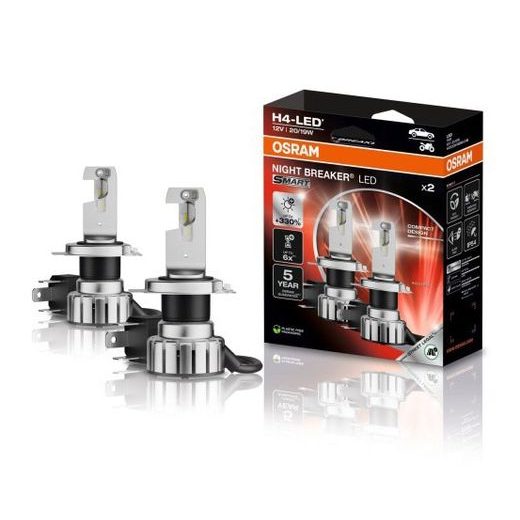 OSRAM ŽÁROVKA LED H4 12V 23/27W SMART +330% 2 KS