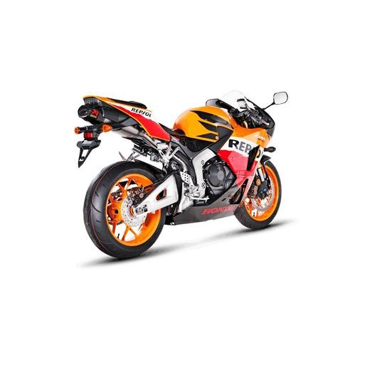 HOMOLOGOVANÁ VÝFUKOVÁ KONCOVKA, RAD SLIP-ON LINE (TITANIUM), AKRAPOVIČ